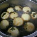 ニコニコ笑顔's cooksnap of when they made 簡単♪冷凍餃子でスープ♪.