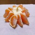 まっちー食堂's cooksnap of when they made ブドウみたい♥みかんの剥き方♬.