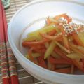 ピンクのたまご's cooksnap of when they made めんつゆで♪じゃがいもと人参の甘辛煮.