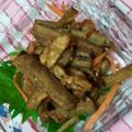 さおぴーや☆'s cooksnap of when they made 食が進む！生姜入り大根と人参のきんぴら.