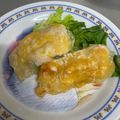 ブルパグケーキぷりん's cooksnap of when they made ささみチーズ生春巻き揚げ♪ライスペーパー.
