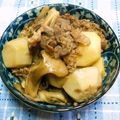 シャンプーハット's cooksnap of when they made ♪里芋と牛こま肉のオイスターソース煮♪.