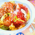 コロmama's cooksnap of when they made やわらかいかフライと高野豆腐のたまごとじ.