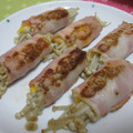 たのすけどの's cooksnap of when they made とろ～♪えのきのベーコンチーズ巻き.