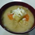 ♡REI♡'s cooksnap of when they made お母さんの粕汁(豚肉ver)♪.