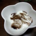 亜久里's cooksnap of when they made 黒蜜じゃないの!?♪ヨーグルトに♪黒豆.