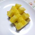 まっちー食堂's cooksnap of when they made パイナップルの切り方.
