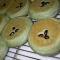 yuzuma's cooksnap of when they made おやき風ヨモギあんパン.