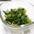tantan19's cooksnap of when they made セロリの葉のおかか炒め煮.