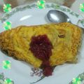 ☆ゆき絵☆'s cooksnap of when they made チキンと梅肉ソースで☆和風オムライス.