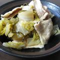 カヌレ３１４'s cooksnap of when they made 白菜と豚肉の塩こぶ蒸し煮.