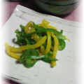 ＴＯＭＯＷＡＴ's cooksnap of when they made ささっと１品♪ピーマンの胡麻和え.