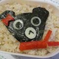 紅葉ｙ's cooksnap of when they made お手軽キャラ弁♡ダブルＢ（似てないけど）.