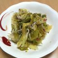 おやじ犬の妻's cooksnap of when they made キャベツの梅ゆかり和え.