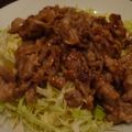 のんちいの's cooksnap of when they made 母の味・覚えてネ❀ガッツリ豚の生姜焼き.