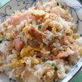 ツマミホ's cooksnap of when they made なめ茸の洋風チャーハン.
