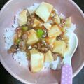 まなみゅう's cooksnap of when they made 辛いの苦手な人に！我が家の麻婆豆腐☆.
