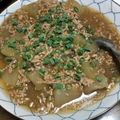 nAおみ's cooksnap of when they made 冬瓜のそぼろあんかけ.