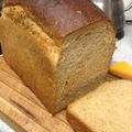 DONQO's cooksnap of when they made しっとりふわふわミルクローフ.