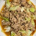 youshizu's cooksnap of when they made 甜麺醤なしで！我が家の回鍋肉風♪.