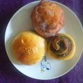 サマードール's cooksnap of when they made 抹茶と粒あんのコラボ♡ぐるぐるあんぱん.
