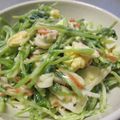 紅葉ｙ's cooksnap of when they made 母の味☆赤黄緑かいわれサラダ.
