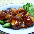 レッドジンガー's cooksnap of when they made うずらだんごの甘酢あんかけ.