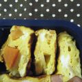 3姉妹ちゃんママ's cooksnap of when they made シチューの残りde卵焼き　お弁当のおかず.