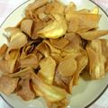9時から男's cooksnap of when they made 【簡単】さつまいもチップス【旦那レシピ】.