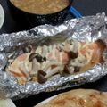 ゆちん★'s cooksnap of when they made 鮭のホイル焼き.