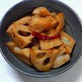 にゃみゃ's cooksnap of when they made れんこんの酒煮.
