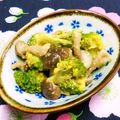 シャンプーハット's cooksnap of when they made ✿ブロッコリーとしめじのごまドレ和え✿.