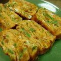 ジョンリークッカー's cooksnap of when they made お弁当に❀お好み焼き風卵焼き♬.