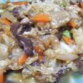 キャシーキャサリン's cooksnap of when they made 春キャベツと牛肉の甘辛卵とじ.