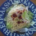 しゅう＆りょう's cooksnap of when they made 鶏ハムで塩パスタ.