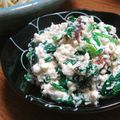 cafe-cafe's cooksnap of when they made 寒じめほうれん草と干し柿の白和え.