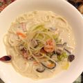 ベジ豆's cooksnap of when they made 柚子胡椒入り☆海鮮豆乳タンメン.