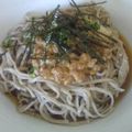 sonop's cooksnap of when they made さっぱり！ツルツル！梅納豆そば.
