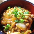 雨吉（あめきち）'s cooksnap of when they made 厚揚げの玉ねぎあんかけ.