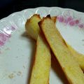 あんじゅ♪メロディー's cooksnap of when they made サクッとラスクのようなパン耳☆.