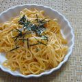 白いカピバラ's cooksnap of when they made 美味しい！定番♪たらこスパゲティ★☆.