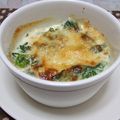 ごーあい's cooksnap of when they made 超簡単＊生湯葉と菜の花のグラタン.