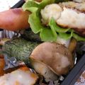 MEGuREEN's cooksnap of when they made エリンギソテーの海苔巻き☆お弁当に♪.