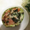 miyuki12's cooksnap of when they made アボガドのとろとろグラタン♪バジル風味♪.