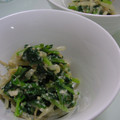 うららすもも's cooksnap of when they made ほうれん草ともやしの酒粕和え.