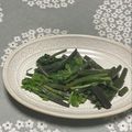QPはにー's cooksnap of when they made 山菜シドケを食べる.