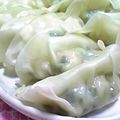 にゃぁくん's cooksnap of when they made 美味しいエビニラ餃子.