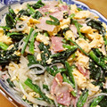 ぽりぽり拓庵's cooksnap of when they made 春雨とほうれん草のｶﾗﾌﾙｻﾗﾀﾞ♪.