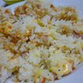 bonnet's cooksnap of when they made ☆チーズ入れちゃって〜炒飯☆.