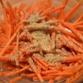 なちゅっぽん's cooksnap of when they made にんじんだけサラダ！(ゴマドレ風).